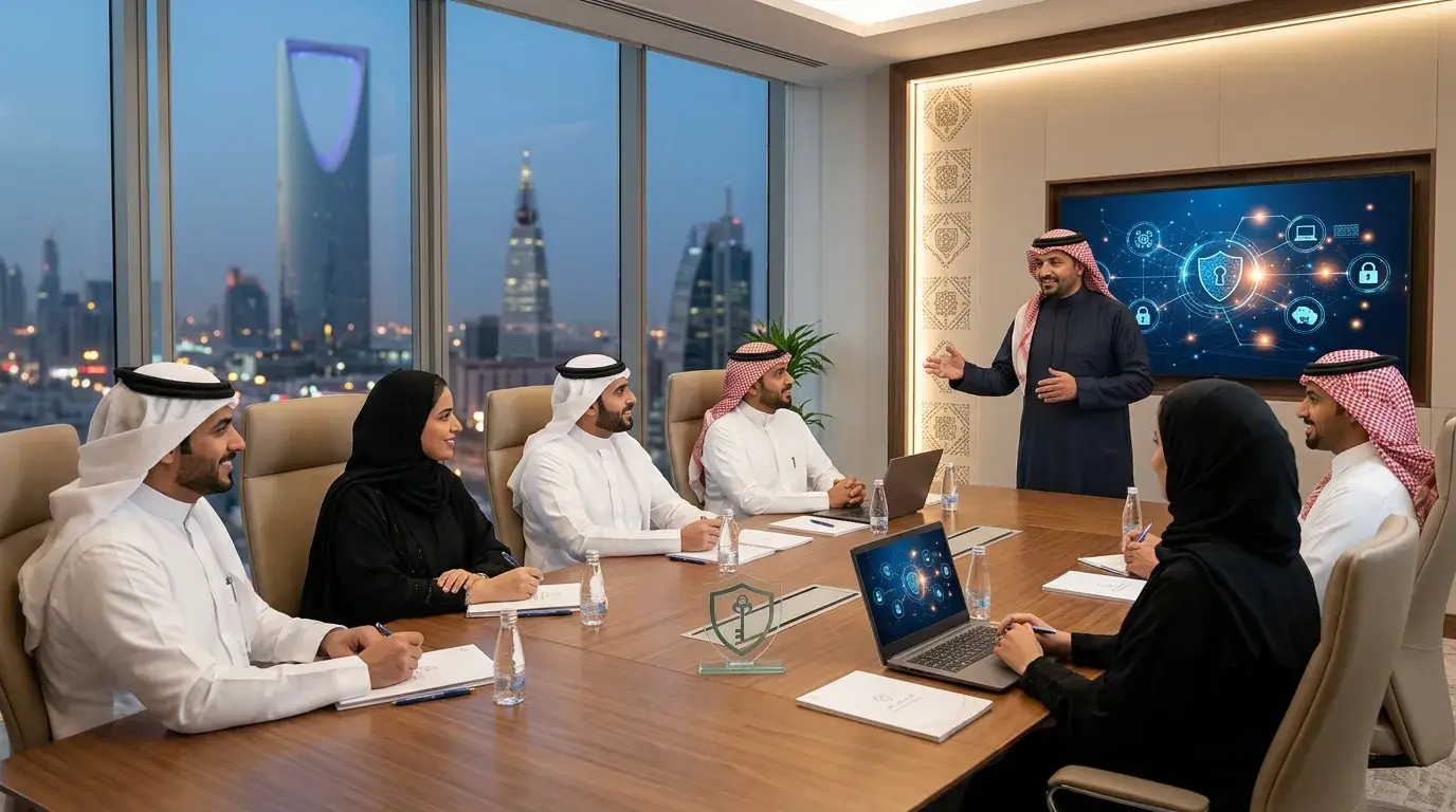 Security Awareness Training in Saudi Arabia helping employees prevent phishing attacks and improve cybersecurity awareness